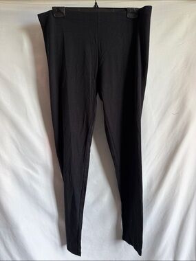 Classic High-Waist Black Leggings LL38